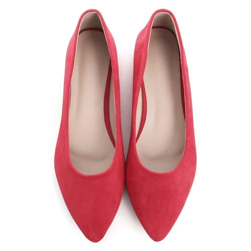 TN TANGNEST Womens Ballet Flats Pointed Toe Flat Shoes Cute Slip On Loafers Comfortable Dress Shoes2