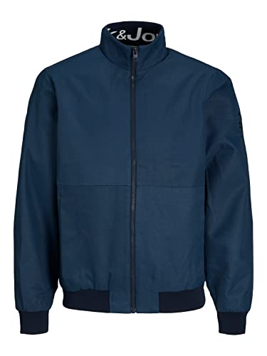 Jack & Jones JJJAX Bomber Jacket Veste, Blazer Bleu Marine, XXL Homme