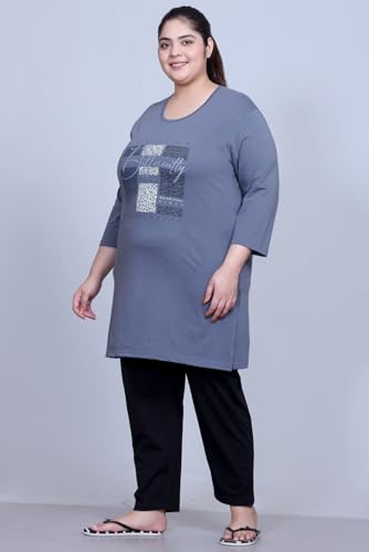 Image of RYSH Women's Plus Size Printed Long Top
