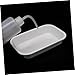 Beatifufu Multi Function Lens Washing Tray Reusable Non Slip Care Tray for Rgp Ok Lens Cleaning Lightweight Portable Storage for Home Travel
