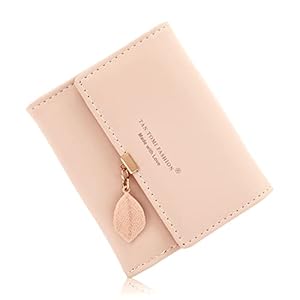 CALIYO Geldbeutel Damen aus Glattem und Weichem Synthetisches Leder Geldbörse Damen klein und im Kurzformat Portemonnaie Damen in sehr schönen Farben mit vielen Fächern