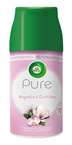 Air Wick Freshmatic Ricarica Pure Magnolia E Orchidea Profumatore Per Ambiente 250 Ml