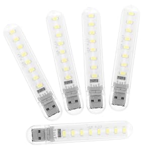Popetpop 5er USB LED Nachtlichter IO226P20