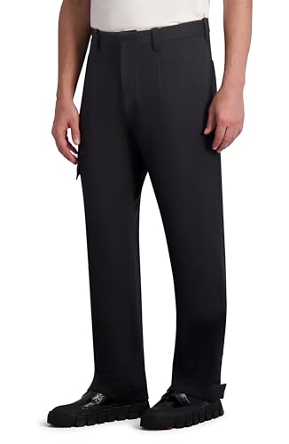 KARL LAGERFELD Men's Stretchy Soft Dress Cargo Pant3