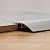 Trimold Aluminum Floor Transition Strip, Suitable for Doorways Threshold Ramp Tile Laminate Planks, Bridge The Height Between 0.2-0.5 Inch (3Ft x 1.7In, Matte Silver)