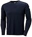 Produktbild Helly Hansen Herren HH Tech Crew Langarm Funktionsshirt, Marineblau, 2XL