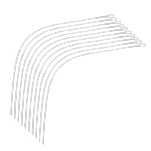 MLWSKERTY 10Pcs/Pack Braided Loop Connectors Fly Fishing Loop Line with High Strength Connectors for Fly Fishing Tapered Leader