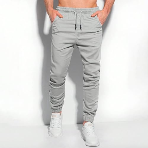 Men's Athletic Sweatpants Workout Lounge Drawstring Joggers Pants with Pockets, S-2XL2