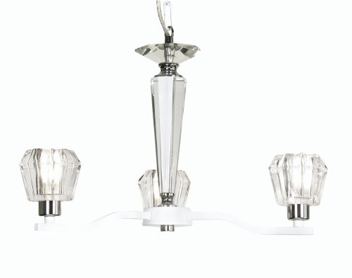 Plafonnier 3 lampes Vita Oaks Lighting lustre de plafond en verre pour éclairage intérieur