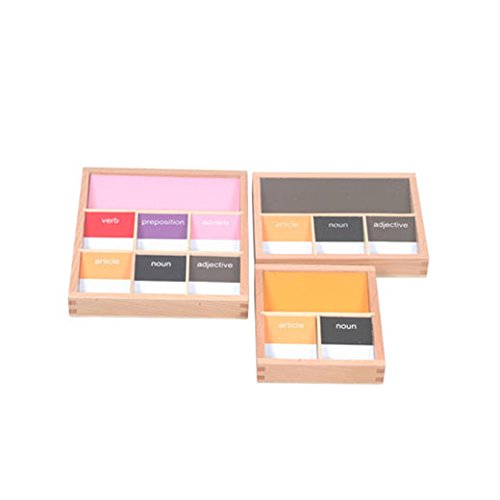 Adena Montessori Grammar Boxes Set - 2