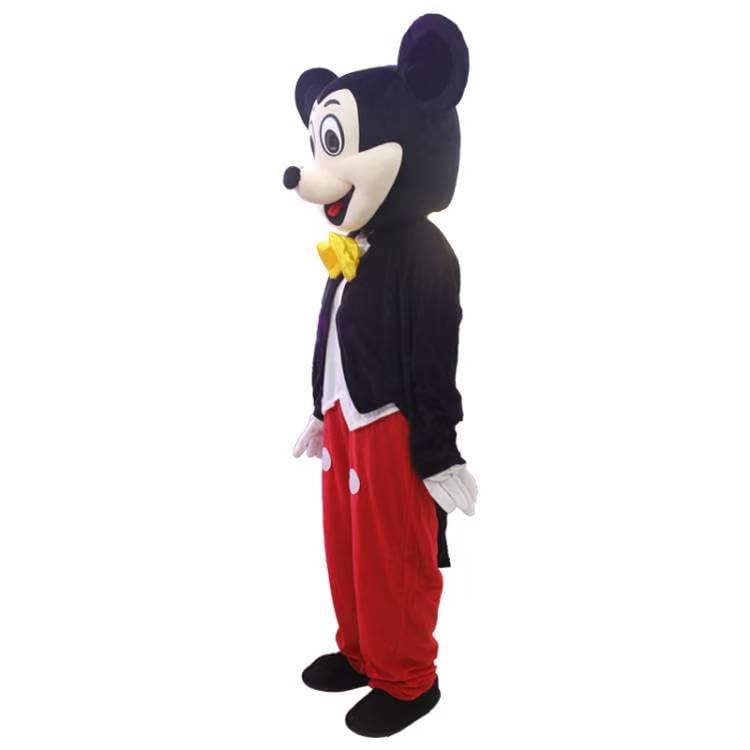 Generico Maillots de mascotte Mickey & Minny pour adultes pour animateurs et événements (Mickey Mouse)