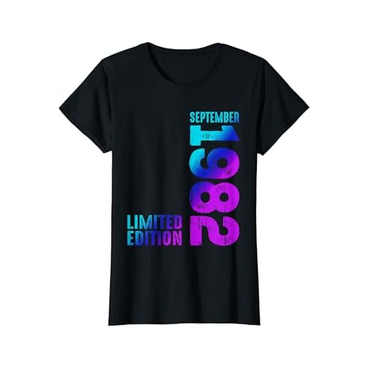 En Septiembre 1982 Desde 1982 Vintage 1982 Nacimiento Retro 1982 Camiseta
