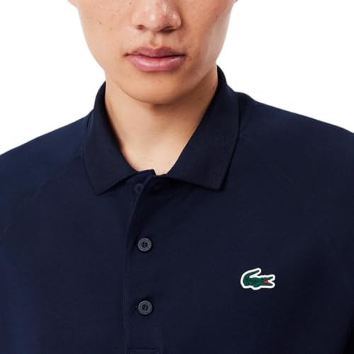 Lacoste Men's Sport Regular Fit UV Protect Polo Shirt, Navy Blue, X-Large2