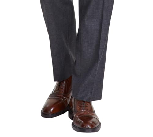 Tallia Mens Classic fit Dress Pants 42/30 Dark Grey Solid2