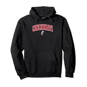 Cincinnati Bearcats Arch Over Officially Licensed Pullover Hoodie