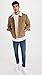 Levi's Men's Sherpa Trucker Jacket, Washed Cougar Canvas, Tan, L