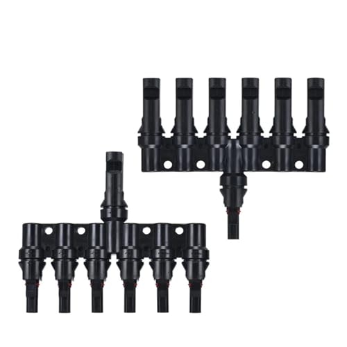 Conector solar fotovoltaico tipo T de 1000V: derivación macho-hembra eficiente para panel 2