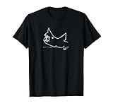Cult 1970s Shark movie chalkboard pic T-Shirt