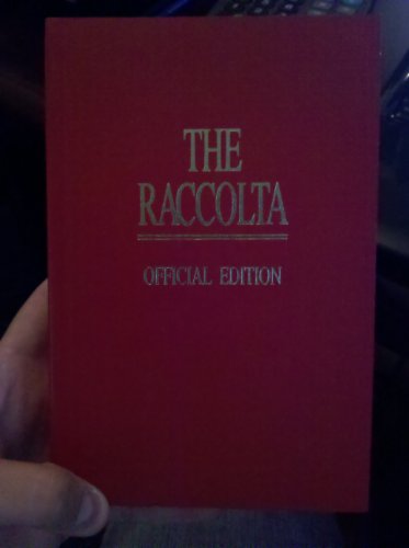 The Raccolta Official Edition B001J7AEC2 Book Cover