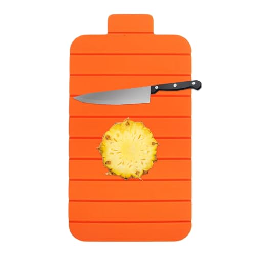 Tabla de cortar de silicona plegable - Tabla de cortar de cocina fácil de llevar, alfombra prepmat reutilizable | Superficie de cocina antideslizante, adecuada para acampar mochilero lavavajillas