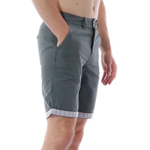 Pantalones cortos para niños Vans Authentic con puño vuelto estampado para mayor confort