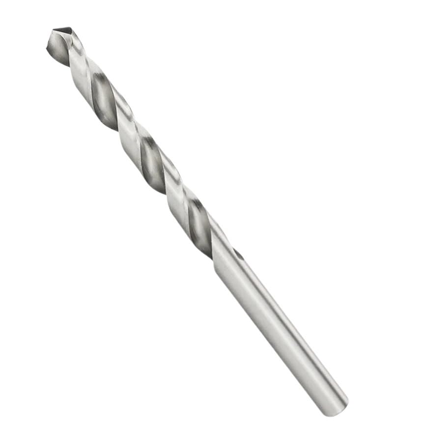 Lot de 10 forets hélicoïdaux à queue droite M2, entièrement rectifiés, en acier rapide HSS, for alliage d'aluminium, 1,0 mm 6,9(6mm)