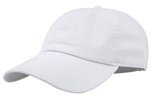 Image of Gelante Baseball Caps Hats 100% Cotton Plain Blank Adjustable Size Wholesale Bulk of 12 Pack