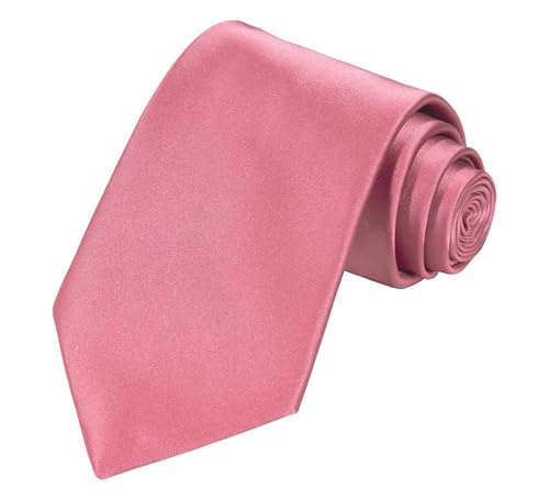 Image of TIE G Solid Satin Woven dyed Color Formal Black Necktie and Pocket Square Sets in Gift Box