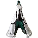 Muchen COS Anime Fate Grand Order Saber Altria Pendragon 15th Anniversary Wedding Dress Cosplay Costume (Female XXL)