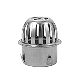 para Productos de decoración para el hogar.Techo de balcón de acero inoxidable Redondo de gran desplazamiento Anti-bloqueo Piso Drenaje Accesorios de hardware