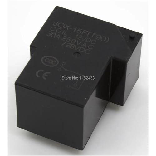 Relais PCB SPDT 12V JQX-15F T90 à haute conductivité 6 broches pour isolation stable