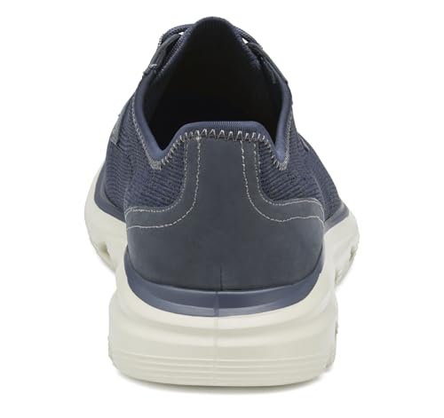 Johnston & Murphy Men's Jenkins Knit Plain Toe Shoe, Navy Knit, 10.5 M3