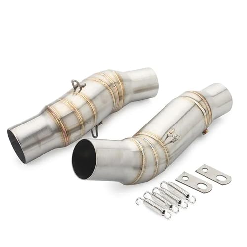 Tuyau d'échappement de moto liaison intermédiaire acier inoxydable Kawasaki Z1000 pièces
