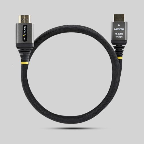 Cable HDMI 4K 60Hz de 1m flexible StarTech con cubierta de silicona 5