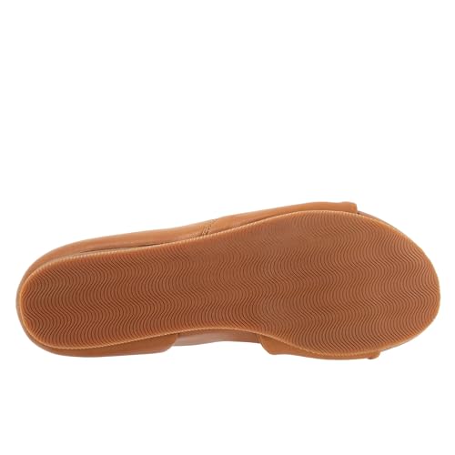 SoftWalk Women's Cypress Sandal, Luggage, 73