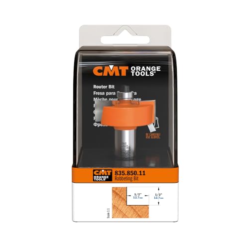 Fraise à feuillure CMT avec roulement HW queue de 6 pour coupes sans éclats - 4