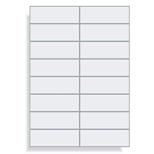 Etichette 105 X 37 mm autoadesivo - 10 fogli A4 da...