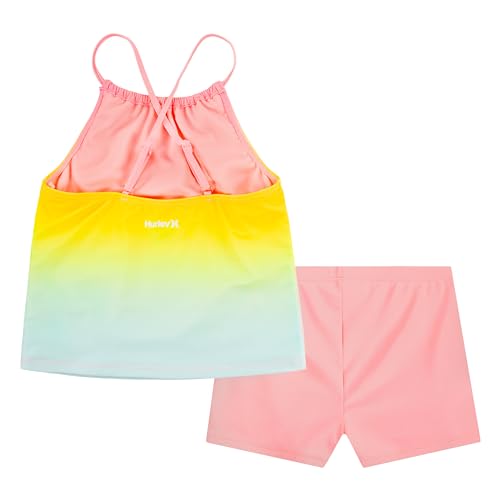 Image of Hurley Girls' Boyshort Tankini 2-piece Swimsuit