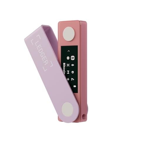 Ledger Nano X — Sichern und verwalten Sie Ihre Krypto und NFTs unterwegs mit unserer Bluetooth-fähigen Hardware-Wallet. (Pastellpink)