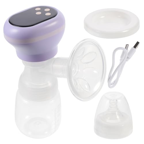 CONGARTENO Extractor de Leche Unilateral Eléctrico para Madres Material PP Duradero, Batería Recargable USB, Diseño Portátil para Uso en Casa y Fuera