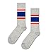 Happy Socks 4-Pack Sneaker Socks, Sneaker, M/L