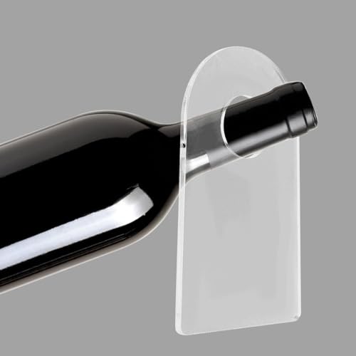 Soporte de botella de vino acrílico 2 pcs miniatura 7