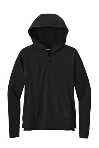 SPORT-TEK Women's Sport-Wick Stretch Half Zip Hoodie | Breathable