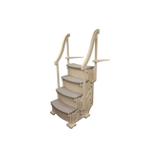 Confer Above Ground Swimming Pool Curve Base Steps - CCX-AG