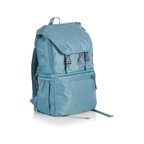 ONIVA Tarana Backpack Cooler made with Recycled Material, Soft Cooler Backpack, Upcycled Cooler Bag, (Aurora Blue) Cover