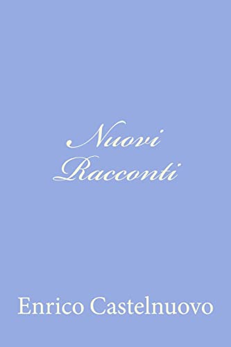Nuovi Racconti (Italian Edition)