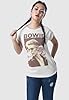 Mister Tee Damen Ladies David Bowie T-Shirts, White, M #1