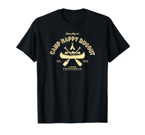 Photo de George Clinton Camp Couche Dugout Lake Funkadelic T-Shirt