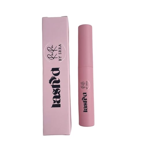 RuRu by SRRA Invisible Eyelashes Glue, Brush On Lash Glue for False Eyelashes, Extension Glue for Fake Eyelashes and Natural Lashes, Latex Free, Strong, Long Lasting lash Glue Comes with Applicator