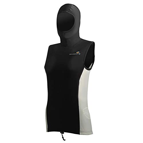 Lavacore Women's Hooded Vest for Scuba Diving, Snorkeling - Size 4